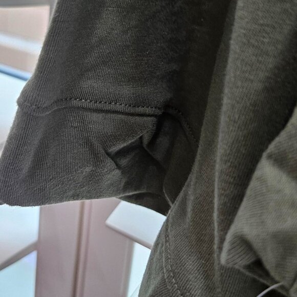 Disney SS Shirt Minnie Mouse Women's XL Cotton/Polyester Olive Green Pink Bow - Picture 16 of 16